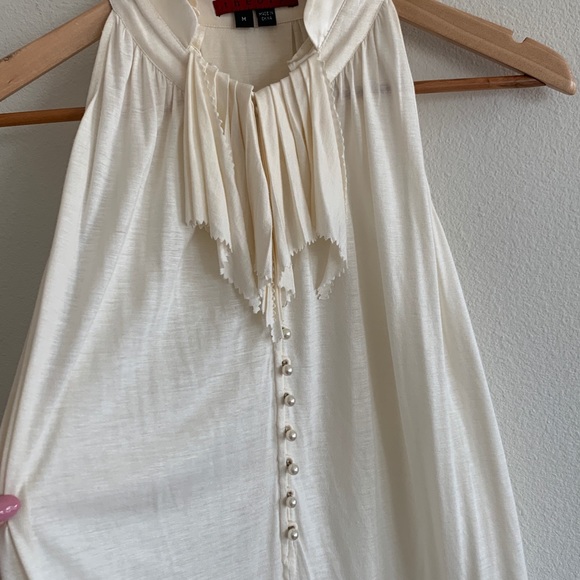 Theory Sleeveless Fringe Top - Picture 4 of 7